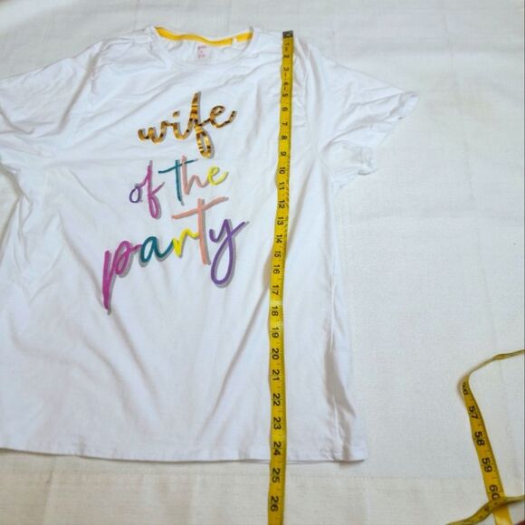 Miss to Mrs Wife of the Party Bachelorette Bridal Shower Tee Size XL - Picture 7 of 8